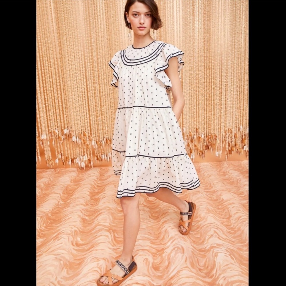 ULLA JOHNSON Kaede mini dress Sz 14